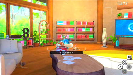 New Pokemon Snap - Throw Illumina Orbs at Eevee then Scan to Wake Him Up