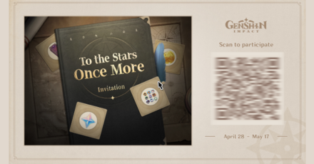 Genshin - To the Stars Once More QR Code