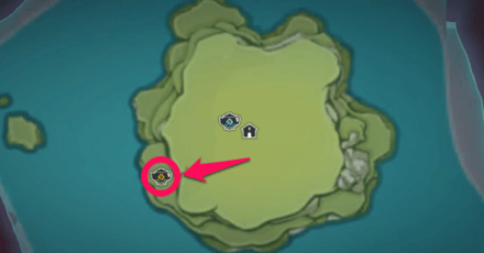 Genshin - Floating Abode Traveling Salesman Location - Windchill Isle