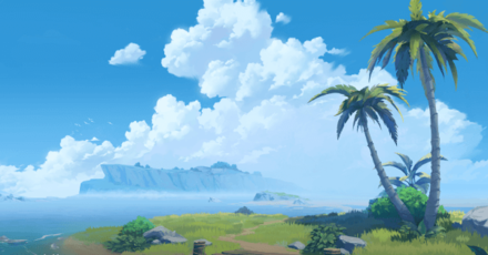 Genshin - Cool Isle Realm Layout