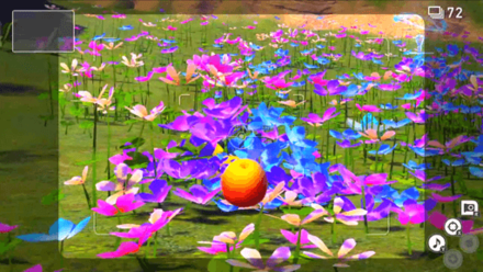 New Pokemon Snap - Throw a Fluffruit at the Flower Pile to Your Left