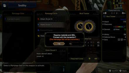 Ramp Up Skill Confirmation