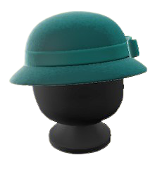 ACNH - Bowler Hat With Ribbon Image