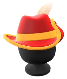ACNH- Cavalier Hat Image