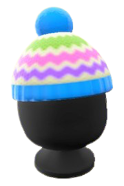 ACNH - Colorful Striped Knit Cap Image