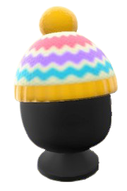 ACNH - Colorful Striped Knit Cap Image