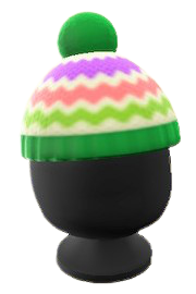 ACNH - Colorful Striped Knit Cap Image