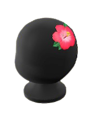 ACNH - Hibiscus Hairpin Image