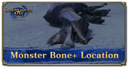 Monster Hunter Rise (MH Rise) - Monster Bone+ Banner