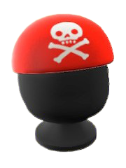 The Red version of Pirate Bandanna