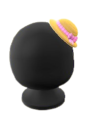 ACNH- Ribboned Straw Hat Image