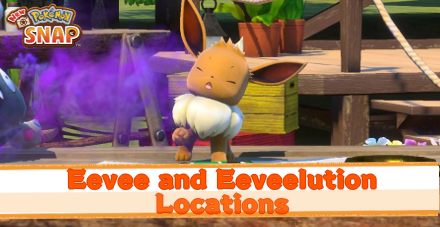 New Pokemon Snap: All Eeveelutions Locations