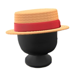 ACNH- Straw Boater Image