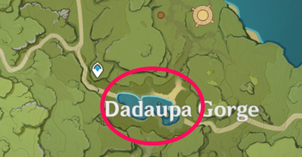 Genshin - Fragrant Cedar Wood Location Dadaupa Gorge