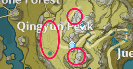 Genshin - Pine Wood Farm in Qingyun Peak