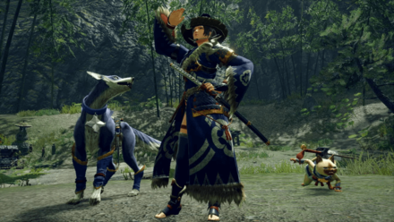 MH Rise - Samurai Pose 01