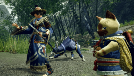 MH Rise - Samurai Pose 03