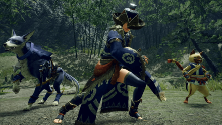 MH Rise - Samurai Pose 02