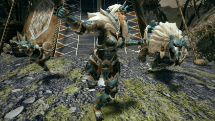 MH Rise - Attack pose 03