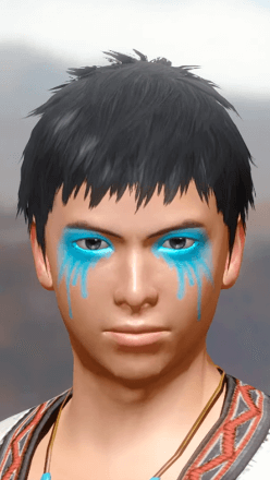 MH Rise - Tear Face Paint