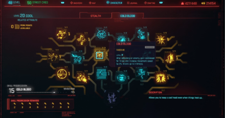 Cold Blood Skill Tree