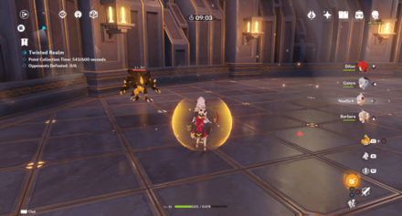 Genshin - Domain of Deceit - Use Shields