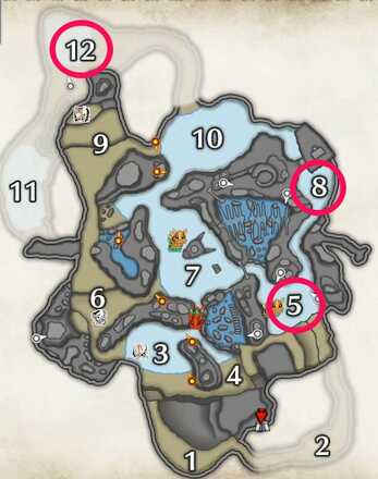 Monster Hunter Rise - Gajau Location Frost Islands