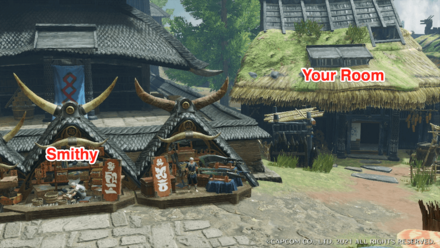 MH Rise - Your Room Location