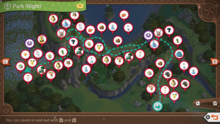 New Pokemon Snap - Park (Night)