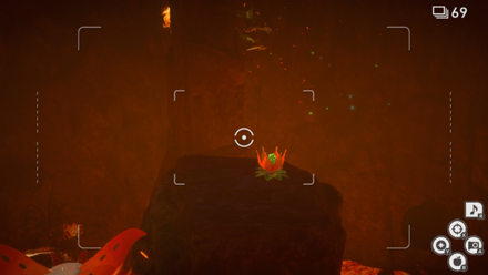 New Pokemon Snap - Illumina Spot (Fireflow Volcano) Crystabloom1