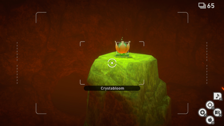 New Pokemon Snap - Illumina Spot (Fireflow Volcano) Crystabloom3