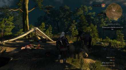 Location of the quest trigger