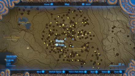 BotW - How to Farm Chillshrooms - Naydra Snowfield