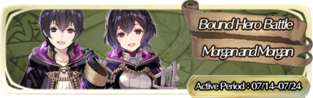 Bound Hero Battle: Morgan & Morgan Banner