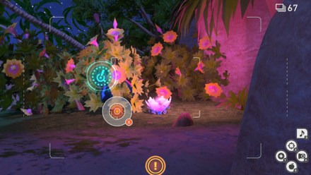 New Pokemon Snap - Beach (Night) Crystabloom1