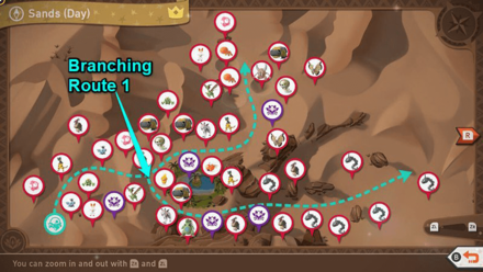 New Pokemon Snap - Sands (Day) Alternate Routes