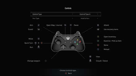 Resident Evil Village Camera and Control Settings - Controller A.jpg