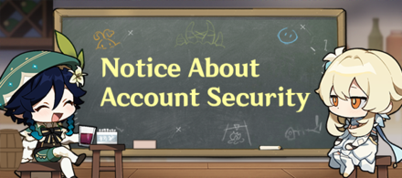 Genshin - Security Update Notice