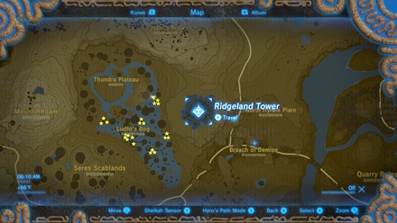 BotW - How to Farm Swift Violets - Ludfo