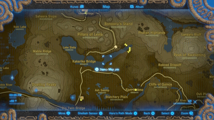 BotW - How to Farm Swift Violets - Kakariko Bridge, Ludfo