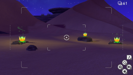 New Pokemon Snap - Sands (Night) Crystabloom1