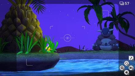 New Pokemon Snap - Sands (Night) Crystabloom3