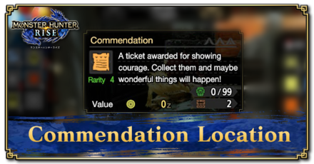 Monster Hunter Rise (MH Rise) - Commendation Banner