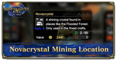 Monster Hunter Rise (MH Rise) - Novacrystal Banner