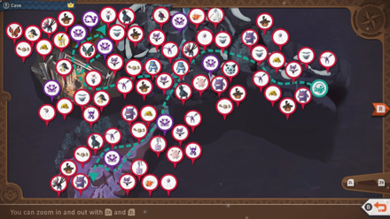 New Pokemon Snap - Cave Map