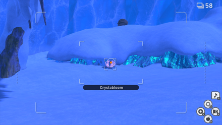 New Pokemon Snap - Snowfields (Night) Crystabloom5