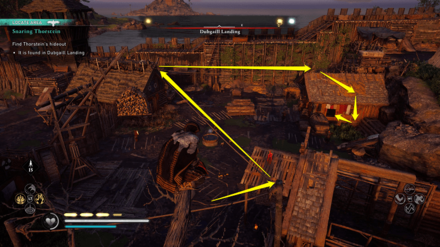 Snaring Thorstein - Sneaking into Thorstein