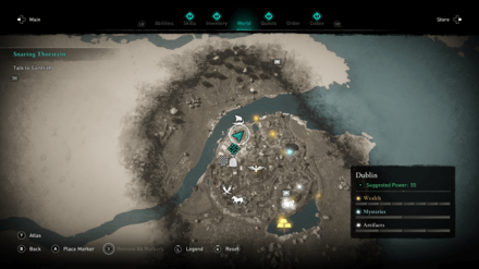 Snaring Thorstein - Starting Location.png