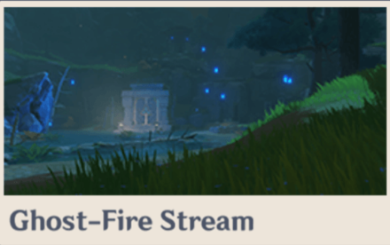 Genshin - Windtrace Map - Ghost Fire Stream