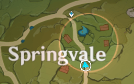 Genshin - Small Town Guerilla War Map Location